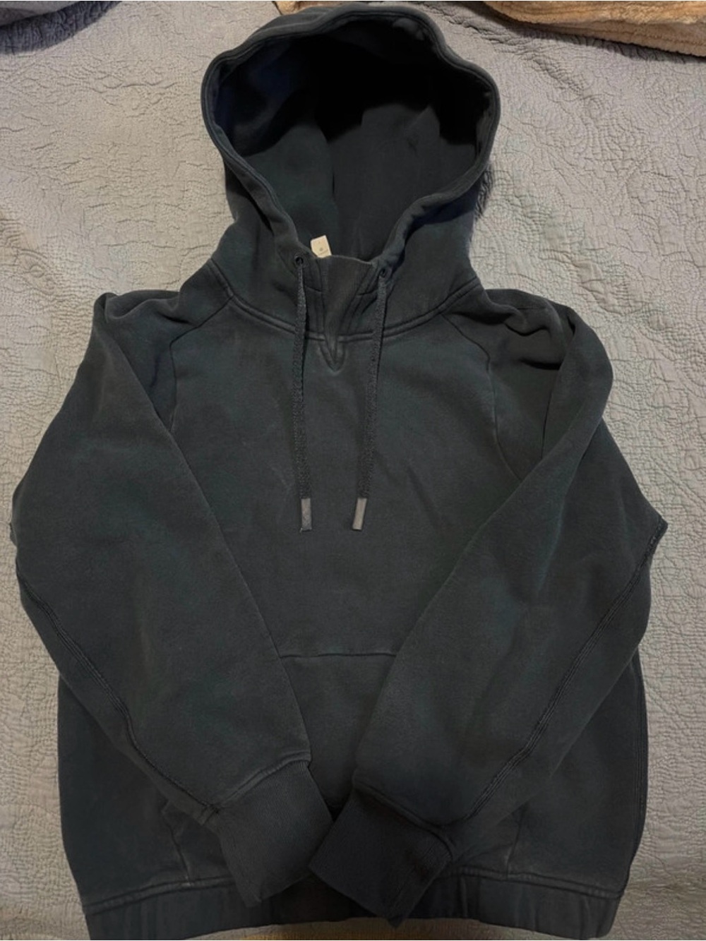 lululemon athletica Men's Black Hooded Sweatshirt